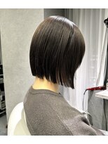 リラス 博多(rilas)&nbsp;切りっぱなしボブ　ミニボブ　ぱつっと　ライン　カット