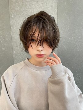 ロンドロゼ 池袋(Lond rose) イメチェン外ハネボブ美髪ワイドバング顔周りレイヤーボブ/池袋