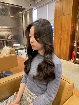 シーツー 川口店(C2) コテ巻き風パーマ×ロングレイヤー