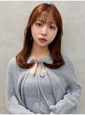 レイヤー/ネビージュ/韓国ヘア/イメチェン/縮毛矯正/中野/