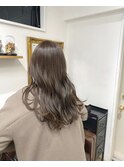 乾かすだけでキマる髪/馴染むハイトーングレージュ