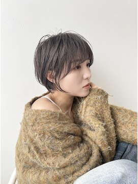 ティーヘア トナリ(t.hair tonari) 30代小顔マッシュショート/シースルーバング/透明感ヘアカラー