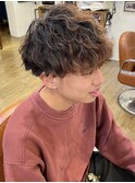 メンズ波巻きパーマ/メンズパーマ/メンズヘア