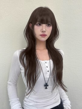 セブンルックス(7LOOKS) 【髪質改善】グレージュカラー×ロングローレイヤー