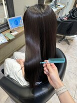 ケンジ 横須賀中央(KENJE)&nbsp;うる艶カラーで叶える、しっとり上品な髪に♪