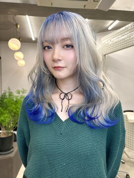 ヴァーディ オモテサンドウ(Vardy omotesando) デザインカラー・ポイントカラー・裾カラー・ハイトーンカラー