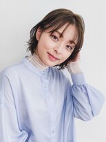 バサ 久米川店(BASSA)&nbsp;ニュアンスボブ/質感再整カラー