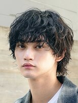 デプト(DEPT.) 波巻きスパイラルパーマウルフカットシャドウパーマメンズパーマ