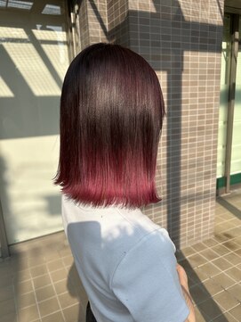 レガリタ(Regarita) 【Regarita】#30代#アンブレラカラー#ピンクボブ