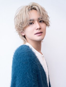 ハバナ 渋谷(HAVANA) センターパート/ブロンドカラー/ハイトーンカラー