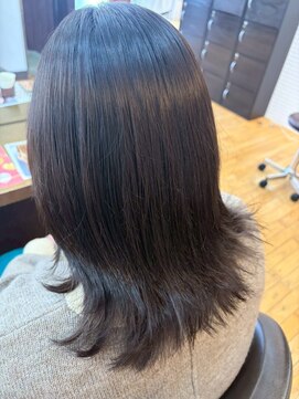 ヴァンカウンシル 清須店(VANCOUNCIL) 肩で遊ぶ毛先が、大人可愛いを作る◎レイヤー×外ハネ