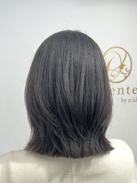 オリンテ バイ レシッド 表参道(orente by rcid) 透け感あるダークグレージュ