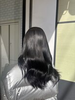 ハレル 戸塚(HAREru.)&nbsp;ブルーブラック/地毛風カラー/艶髪カラー