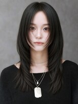 サンド ミュウ 横浜店(sand mieu)&nbsp;レイヤーカット/ハッシュカット/フェイスレイヤー/グレージュ