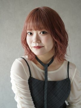 エルズ 大宮店(ailes) 《yuzu》ワンホンレイヤーミルクティーブロンドダークブルー大宮