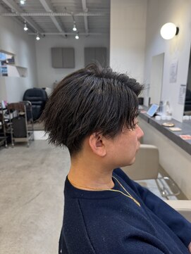 メンズバイココテラス 豊中(men's by cocoterace) パーマ残しメンズカット