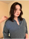 ミディアムレイヤーパーマ