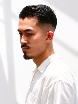ヒロギンザ 銀座一丁目店(HIRO GINZA) 七三フェード
