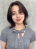 ロンド 銀座(Lond)&nbsp;☆春日☆ニュアンスウルフワンホンレイヤーダークブルーボブ69