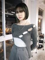 スティードアウェーク 立川北口店(Steed AWAYKE)&nbsp;line BOB / PLAYING COLOR"light green"【AWAYKE/立川】