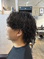 レグ(legg.)&nbsp;センターパート×マッシュウルフ×ツイストスパイラル