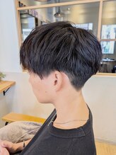 ピース(PIECE)&nbsp;前髪重めマッシュショート～メンズカット～　【PIECE　上大岡】