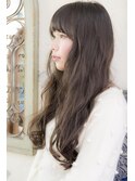 【keep hair design.】アッシュブラウン×スウィートロング