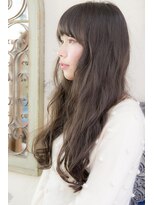 キープへアデザイン(keep hair design)&nbsp;【keep hair design.】アッシュブラウン×スウィートロング