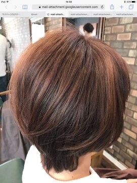 ガレンテ ヘアー アトリエ(Guarente hair atelier) 大人ショートボブ