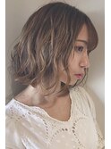ミックスボブスタイル/ミディアムボブ/大人可愛い【レセ南柏店】