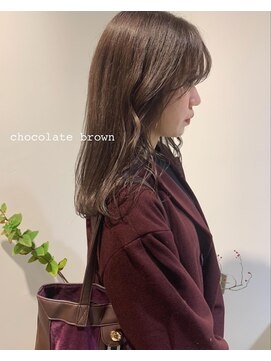 Chocolate ブラウン Maya L アニー Any のヘアカタログ ホットペッパービューティー