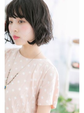 ヘアアンドビューティー ミック(Hair & Beauty miq) Aラインニュアンスボブで☆大人ガーリーa