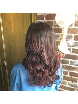 エイミー(Aimee) Aimee町田チェリーピンク×バレイヤージュ