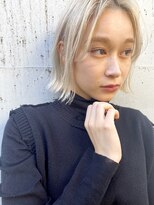 クオン 今泉(quon)&nbsp;【quon】センターパート×ケアブリーチ　-天神 今泉 薬院-