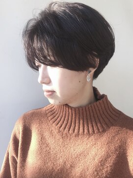 モリオフロムロンドン 原宿本店(morio from London) 【モリオ原宿】前上がり刈り上げショートハンサムショート