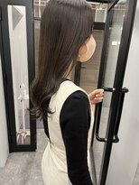 ヌープヘアーアイス(NUUP.hair ici)&nbsp;ツヤツヤベージュカラー　ブリーチなし