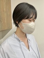 ベルクープス 天王寺店(Belle Coupes) 【BelleCoupes】大人ショート丸み シースルーバング30代40代50代