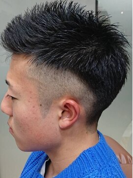 アポロカットステージ 相模大野店 アップバング/ツーブロックマッシュ<理容室>[メンズ/相模大野]