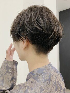 キー(kii) ショートパーマ ハンサムショート 福岡 天神 薬院 20代