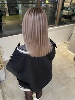 メリー オオサカ(Merly Osaka)&nbsp;オールシーズン可愛いバレイヤージュ_white beige_