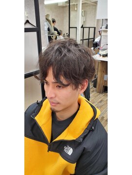 ティーズ バーバー T's BARBER 2ブロックデザインカット
