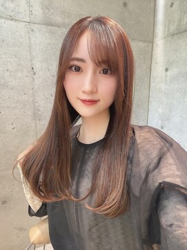 ロンドメリア 天神大名店(Lond Melia) ★大人ガーリー艶髪チョコレート髪質改善★ #髪質改善#縮毛矯正