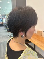 ビューエヒメ(VIEW EHIME)&nbsp;大人ラフウェーブ20代30代40代ボブブラウンスウィングショート