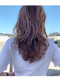 ハイライト/ベージュ/グレージュ/レイヤーロング