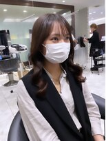 アミー 銀座(Ammy)&nbsp;#コテ巻き風パーマ #パーマロング#韓国風パーマ#デジタルパーマ