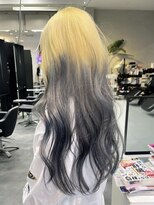 リッチ(RITZY) 【RITZY】blonde × gray Roots color