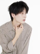 オンク 新宿(onk)&nbsp;黒髪/グレーベージュ/レイヤーロング/前髪パーマ[新宿駅]