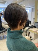 50代　後ろが気になる方必見！簡単ボリュームUPハンサムショート