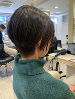 アッシュ 仙川店(Ash)&nbsp;50代　後ろが気になる方必見！簡単ボリュームUPハンサムショート
