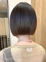 ラフ 新宿(Laff)&nbsp;前下がりボブ 切りっぱなしボブ ショートボブ 縮毛矯正 髪質改善